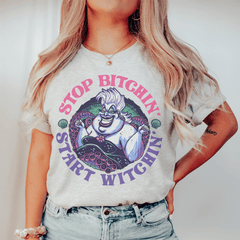 Stop Bitchin' Start Witchin' Tee-1