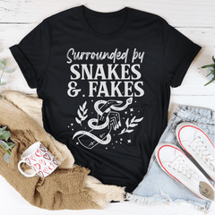Surrounded By Snakes & Fakes Tee-1