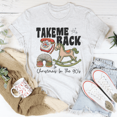 Take Me Back Christmas In The 90's Tee-2