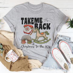 Take Me Back Christmas In The 90's Tee-1