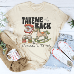 Take Me Back Christmas In The 90's Tee-3