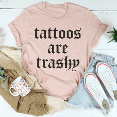 Tattoos Are Trashy Tee-2