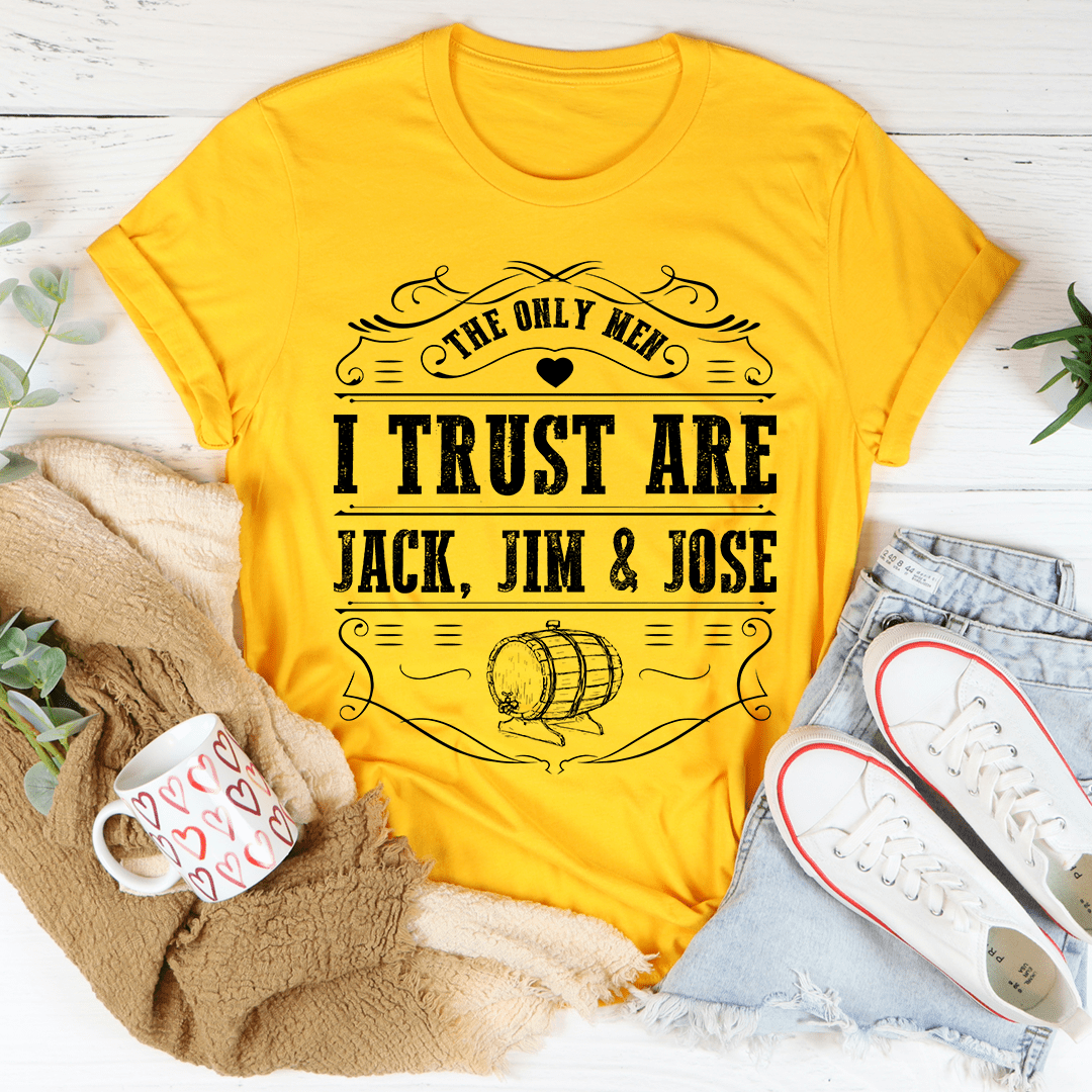 The Only Men I Trust Tee-0