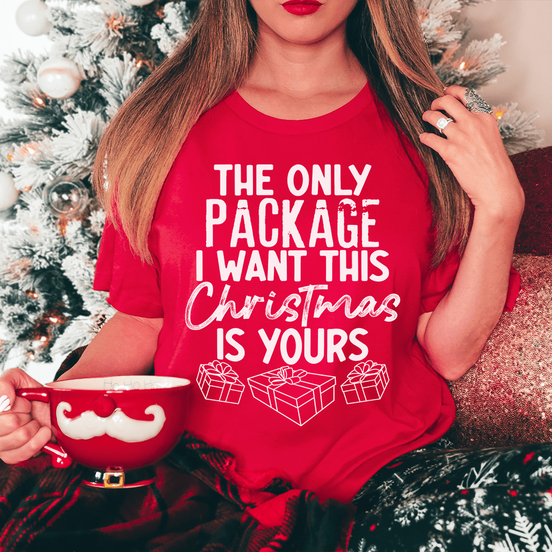 The Only Package I Want This Christmas Tee-0