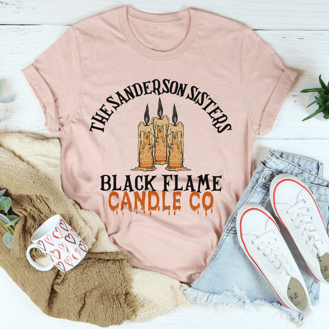 The Sanderson Sisters Black Flame Candle Co T-Shirt-0