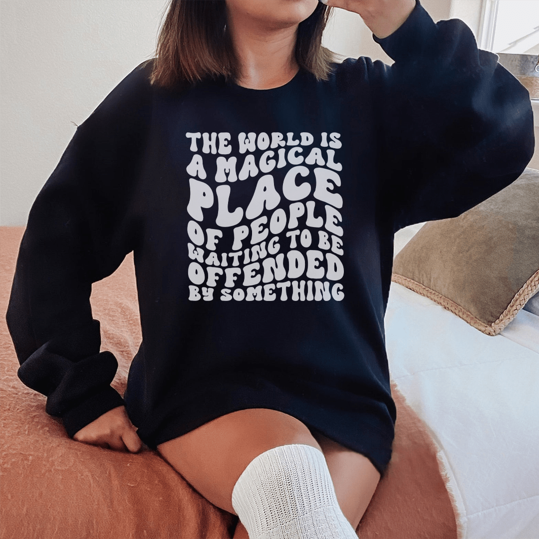 The World Is A Magical Place Of People Waiting-0