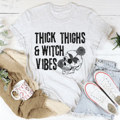 Thick Thighs & Witch Vibes Tee-3