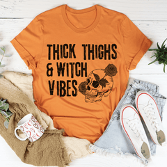 Thick Thighs & Witch Vibes Tee-2