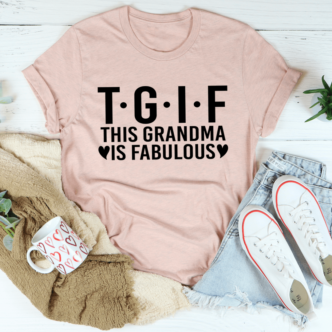This Grandma Is Fabulous Tee-2