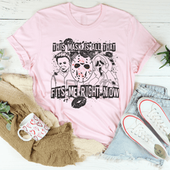 This Mask Is All That Fits Me Right Now Halloween Tee-1