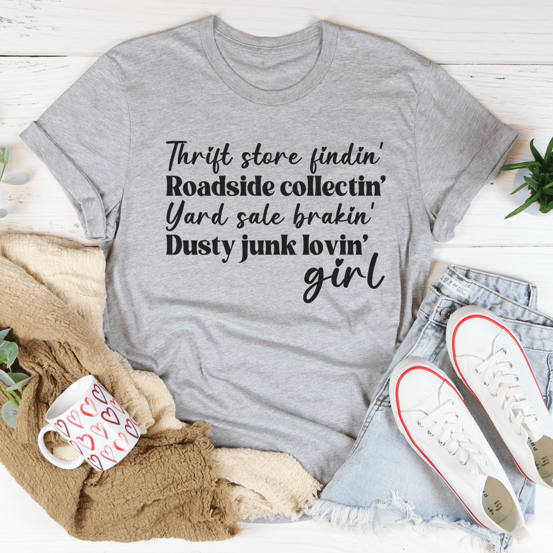 Thrift Store Girl Tee-0