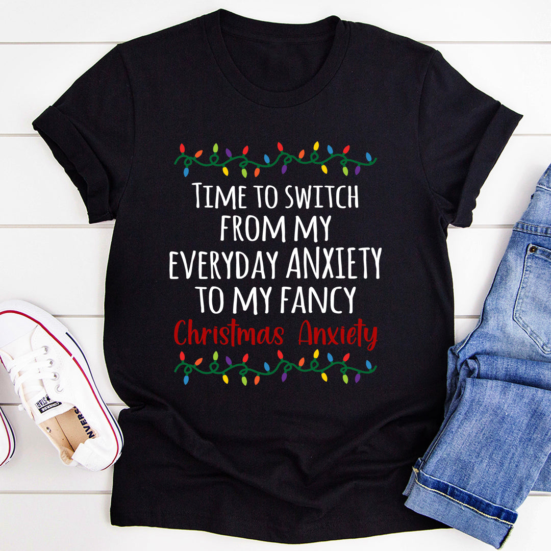 Christmas Anxiety T-Shirt-1