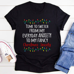 Christmas Anxiety T-Shirt-0
