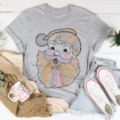 Watercolor Santa Tee-1