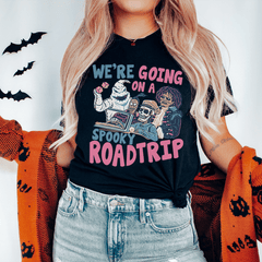 We're Going On A Spooky Trip Tee-2