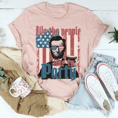 We The People Like To Party Tee-0