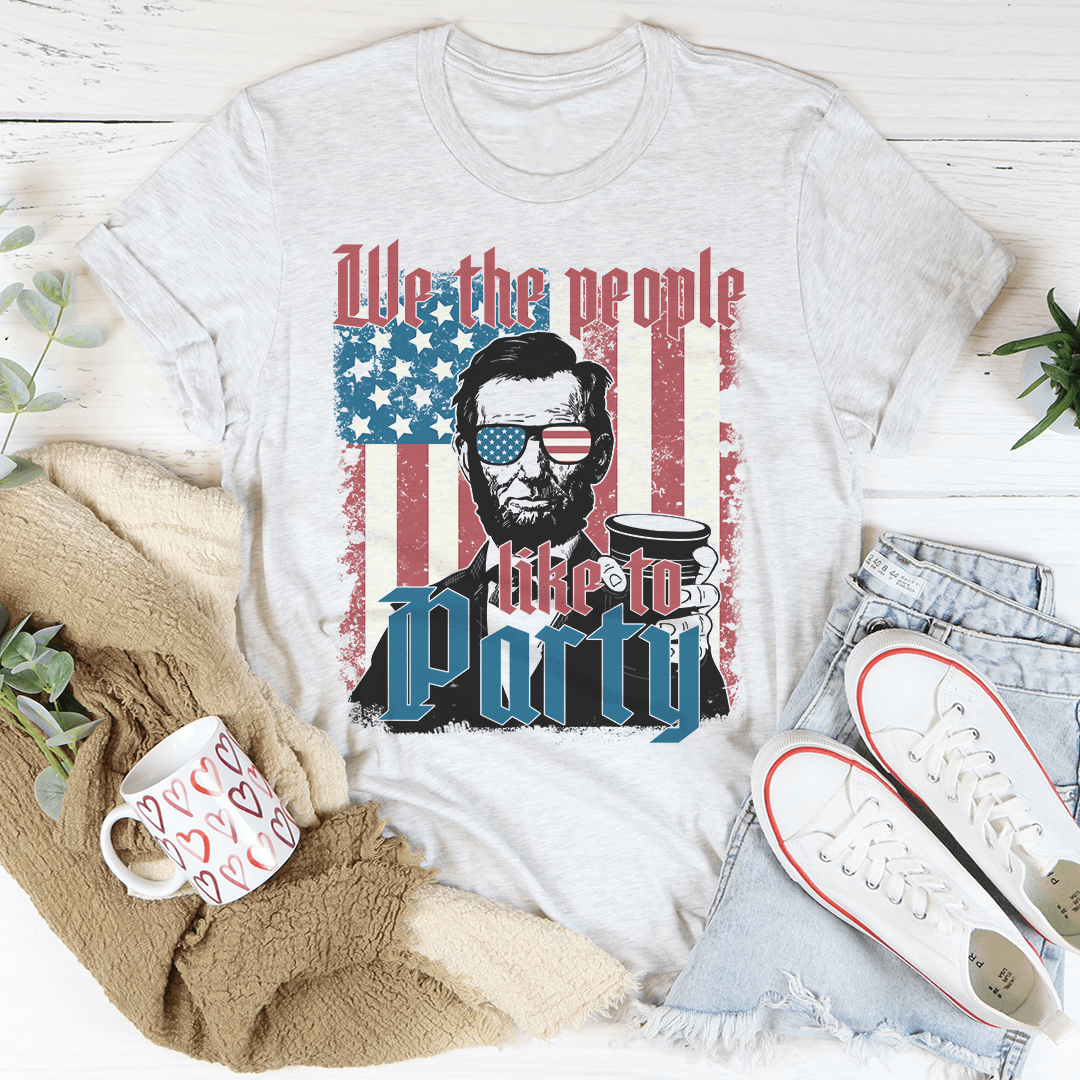 We The People Like To Party Tee-2