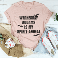 Wednesday Addams Is My Spirit Animal Tee-3