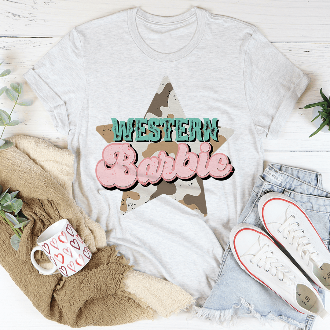 Western Barbie Star Tee-3