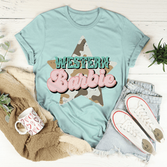 Western Barbie Star Tee-2