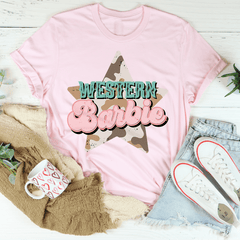 Western Barbie Star Tee-0