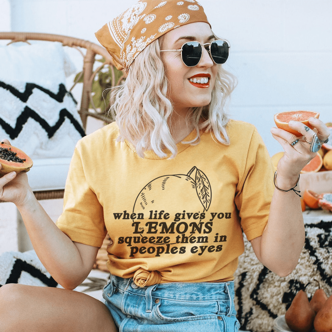 When Life Gives You Lemons T-Shirt-0