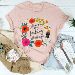Where's My Whiskey Tee-1