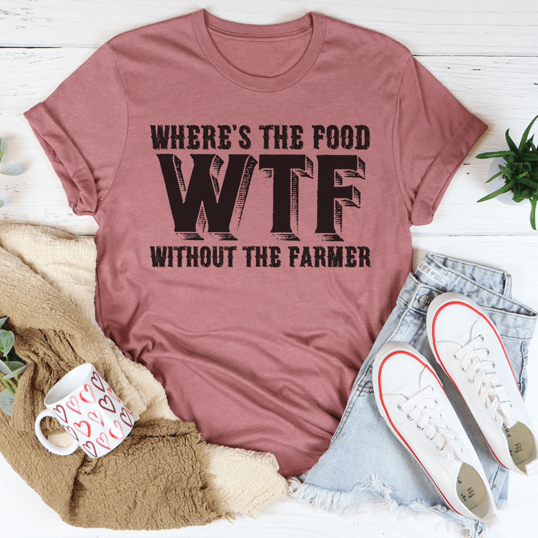 Where's The Food Tee-3