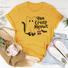 You Creep Meowt Tee-3