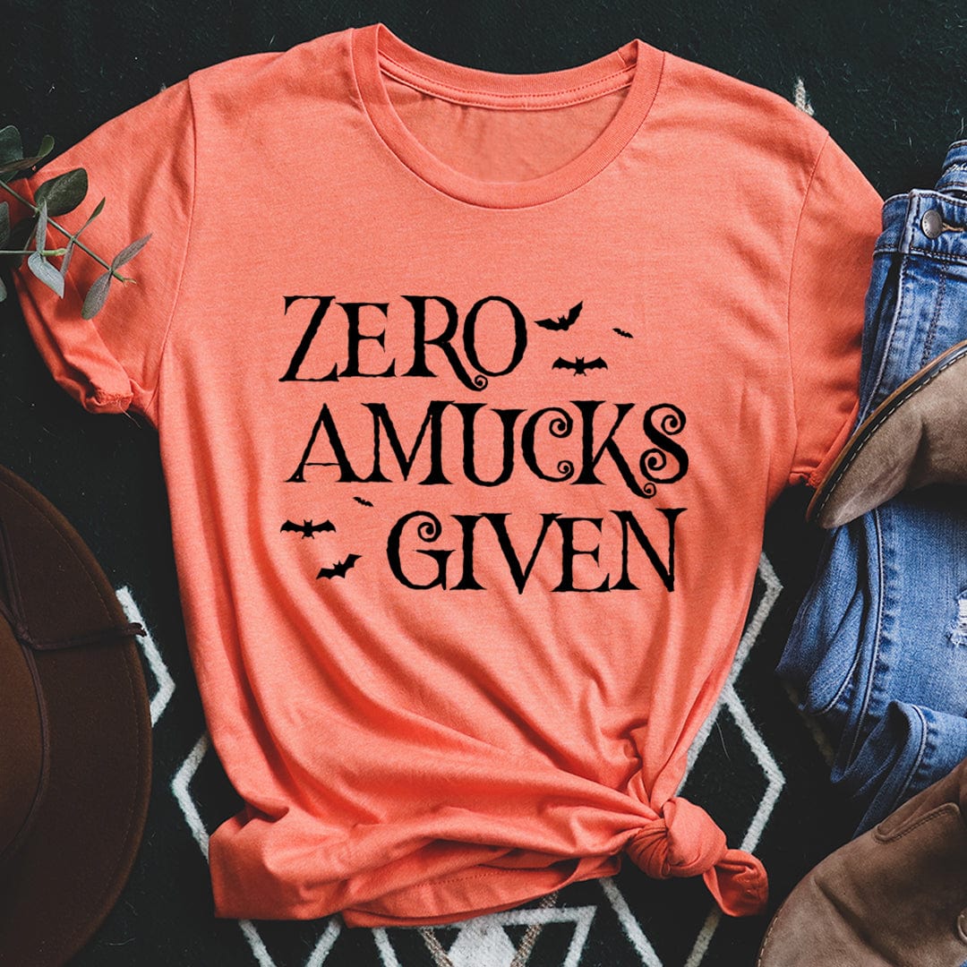 Zero Amucks Given Tee-1